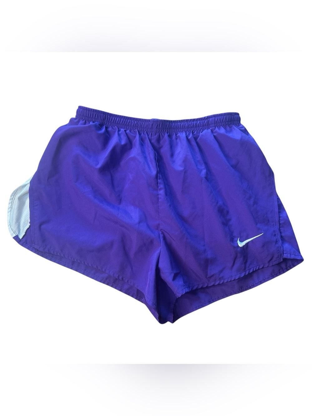 Nike Women’s Size L Purple Dri-FIT Running Shorts Built-In Brief 399125-546